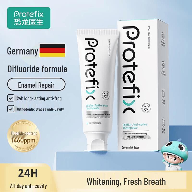 PROTEFIX Orthodontic Fluoride Toothpaste, 3-Pack
