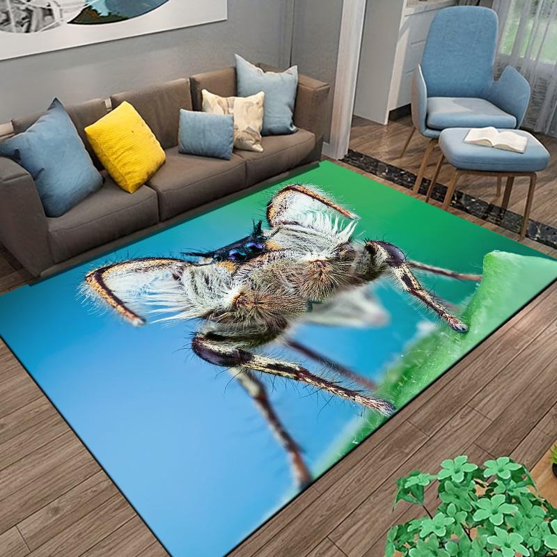 spider Carpet For Living Room Game Rugs Soft Floor Cartoon Rugs Bathroom Rug Mat Yoga Mat Home Decor  decoration chambre