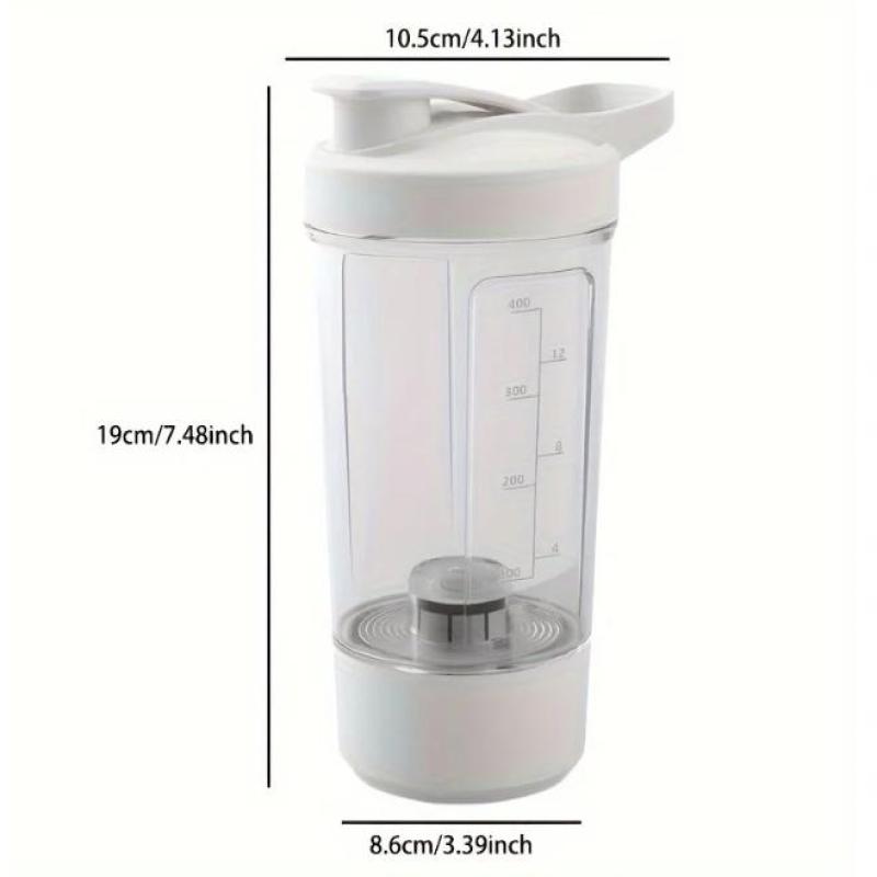 450ml Portable Electric Coffee Stirring Cup Usb Rechargeable Fully Automatic Stirring Cup For Fitness Outdoor Sports Gym