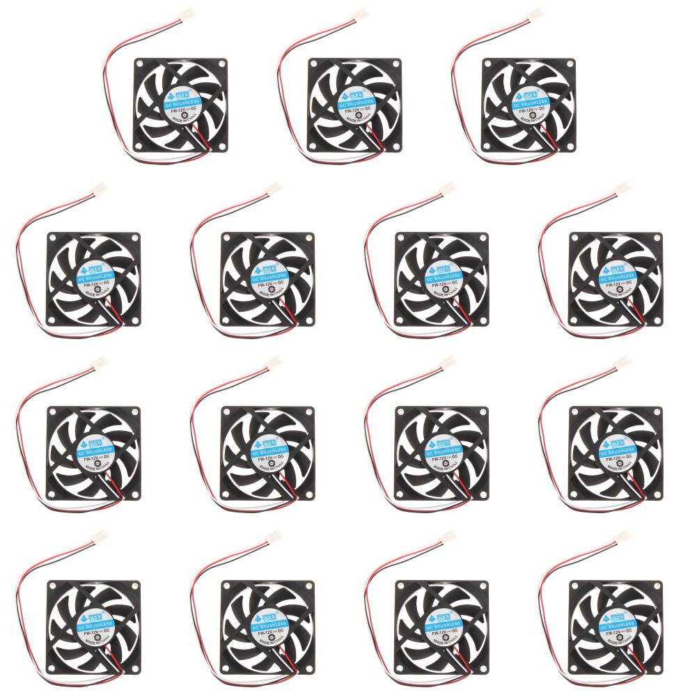 

70mm PC Computer Case Cooling Fan DC 12V 3Pin CPU Cooler 2200RPM Chassis Fan