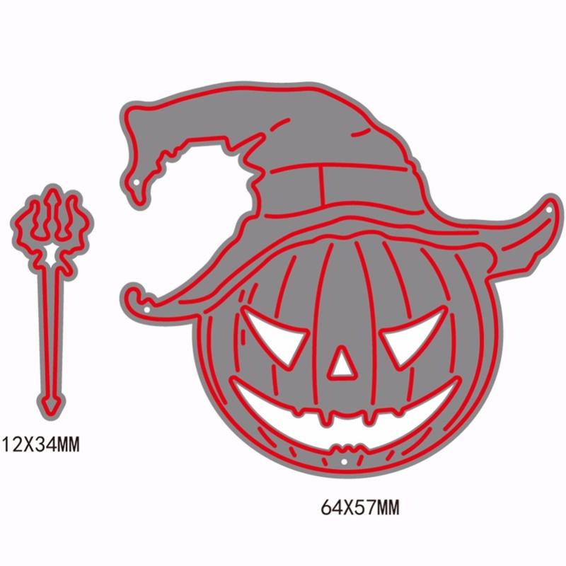 

Металлические вырубные формы для Хэллоуина Тыква Сделай сам Скрапбукинг Тиснение Альбом Бумажная карточка Шаблоны трафаретов