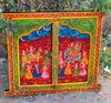 Handcrafted Wooden Jharokha: Indian Heritage Carved Window Wall Decor