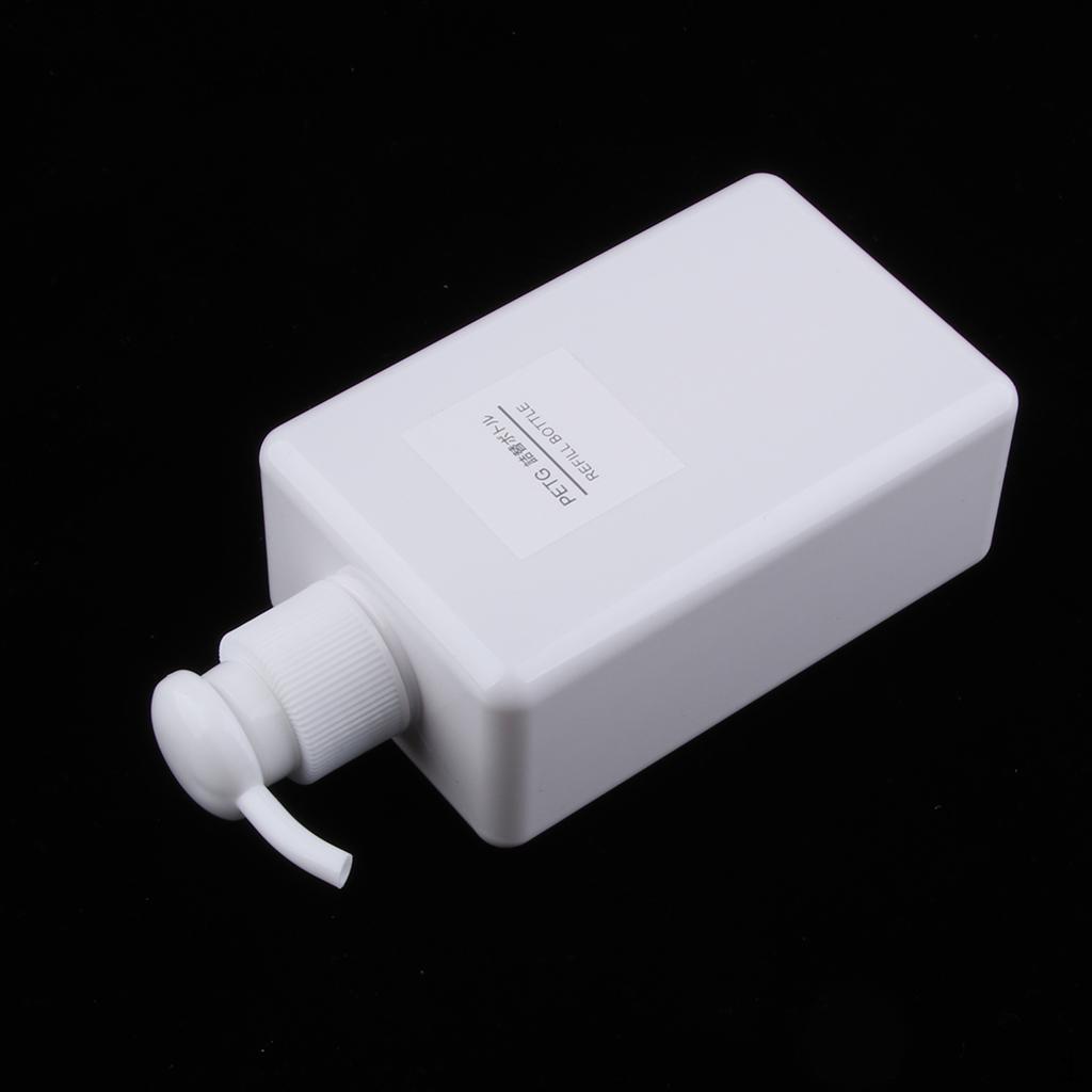 

Емкость 1000 мл дозаторы мыла бутылки настольные прозрачные с насосом пустой ручной дозатор жидкости White 280ml