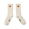 KODAK Apparel ColorPlus Mini Logo Crew Socks IVORY