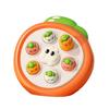 Kids Whack Toy Cartoon Radish Shaped Improve Reactivity Pounding Interactive Educational Toy