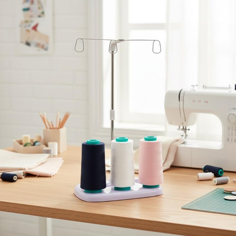 Heavy Duty Plastic Thread Spool Holder Sewing Machine Cone Thread Rack
