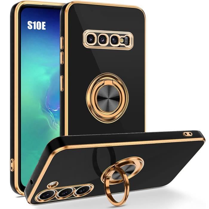 Silicone Case - BOOLING - for Samsung Galaxy S10e - Scratch Protection - Shockproof - Hands-Free Stand