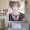 Anime My Love Story With Yamadakun At Lv999 Cartoon Tapestry Home Decoration hippie bohemian decoration divination Home Decor