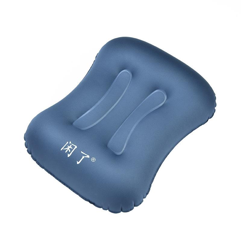 Travel Press Inflatable Lunch Rest Pillow Portable Outdoor Inflatable Pillow Foldable Multifunctional Pillow Headrest