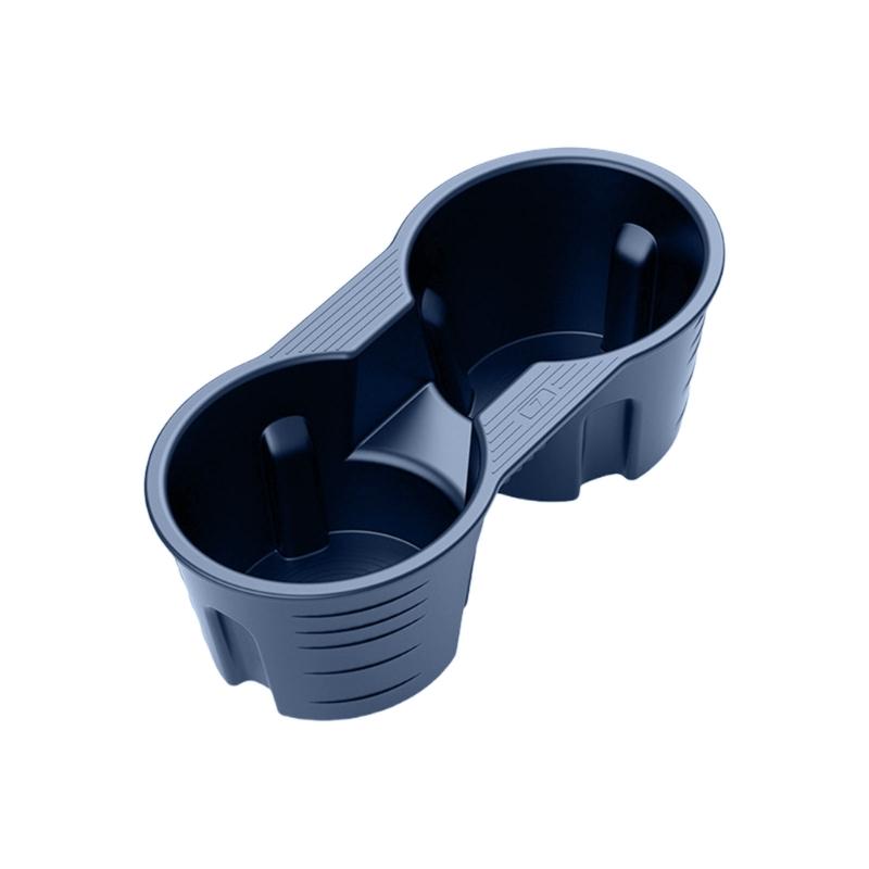Inserto in Silicone per Portabicchieri nella Console Centrale, Portabevande Protettivo in Silicone, Inserto Antiscivolo per Portabicchieri per Auto