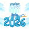 2026 New Year's Party Large 32" & 40" Number Foil Balloons Set