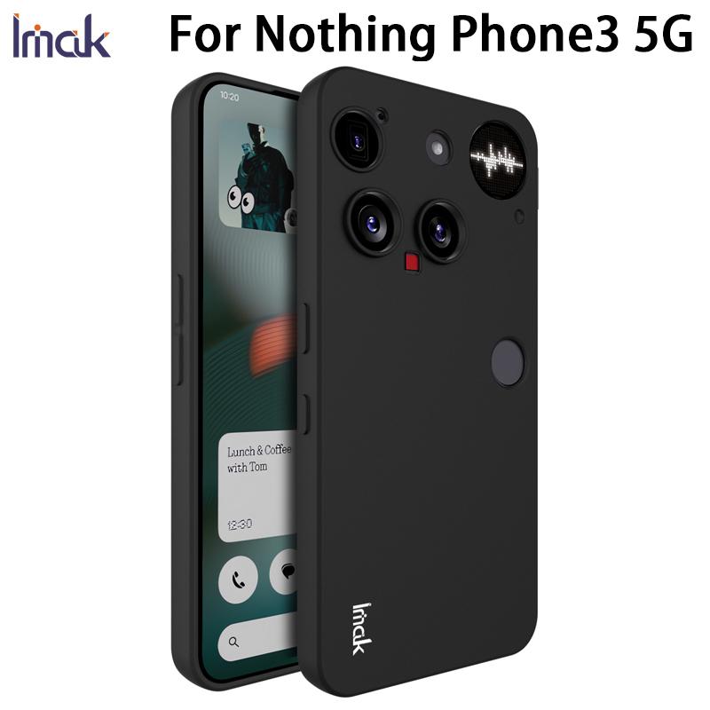 Pro Nothing Phone 3 5G Pouzdro na telefon IMAK UC-3 Matný Měkký Kryt