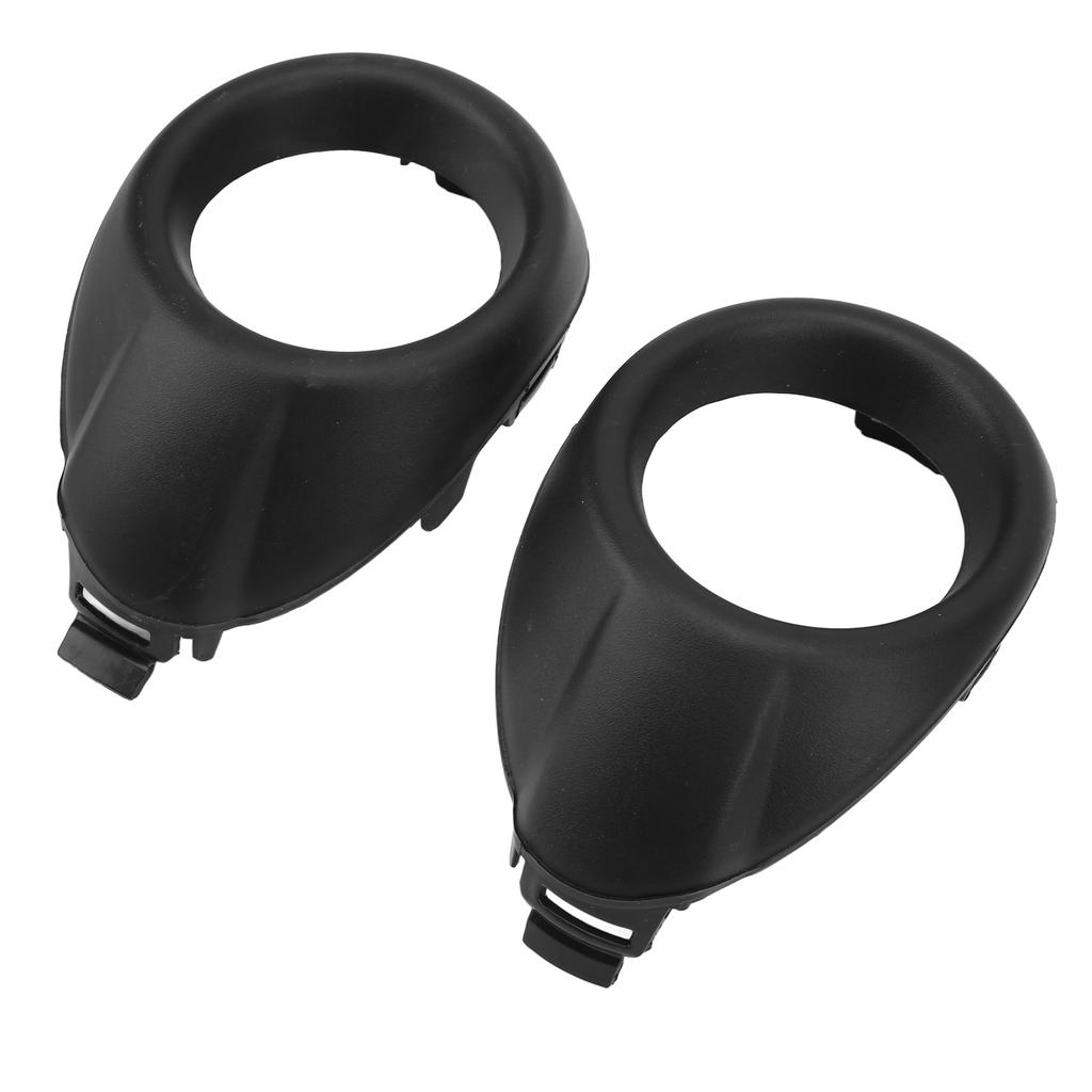 Pair Front Fog Light Ring Trims Black 1703890 Replacement for FORD FOCUS MK3 2011?2014