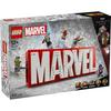 LEGO Marvel Logo & Minifigure Toy, Birthday Gift, Building Blocks, for Boys and Girls, Ages 12, 13, and 14, Elementary School Students, Marvel Goods,