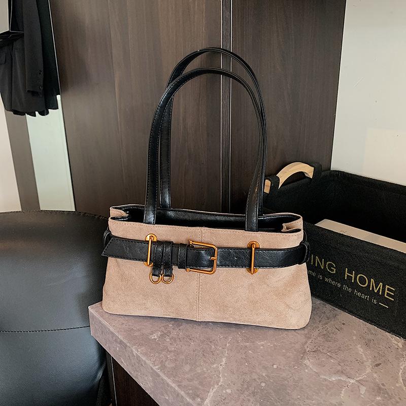 Premium Bag Women's New Fashion Shoulder Bag Versatile Niche Underarm Bag Retro Commuter Bag