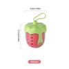Portable Yogurt Fruit Salad Cup with Fork And Lid Food Container Detachable Fruit Cup for Picnics Work Parties Bento Boxes