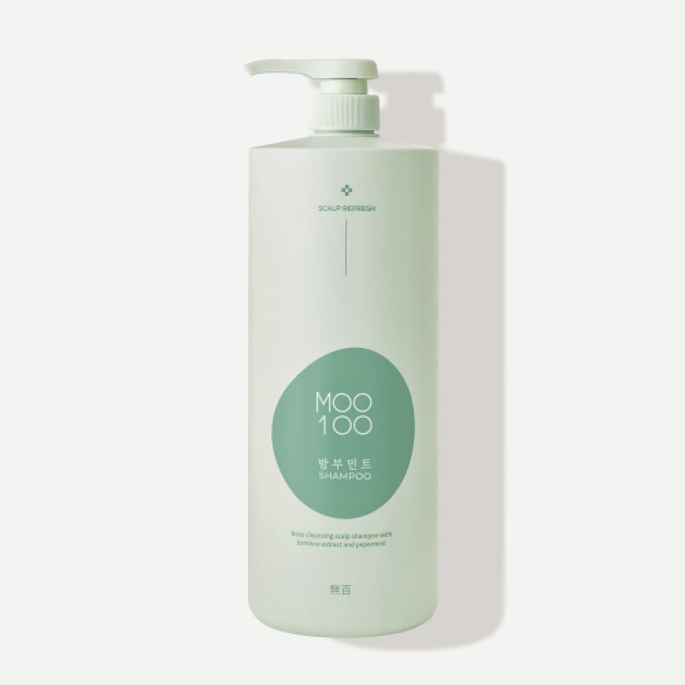 Moo100 Bamboo Mint Shampoo 1 500ml 001 Bamboo Mint Shampoo 1500ml