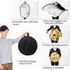 60 × 90cm 5 In 1 Foldable Oval Photography Reflector Set  Including Soft Plate Multi Sided Reflector and Storage Bag