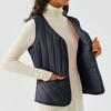 Women's Fashion Light Jacket Stand Collar Multicolor Zipper Button Coat