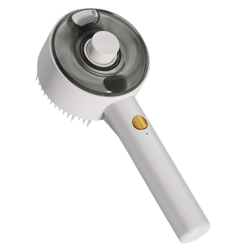 

Паровая щетка для кошек, расческа для вычесывания кошек, паровая щетка, USB-перезаряжаемая паровая щетка для кошек, спрей для удаления шерсти домашних животных, расческа для длинных и белый