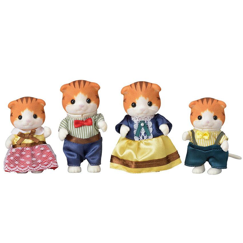 Sylvanian Families Maple Cat Family