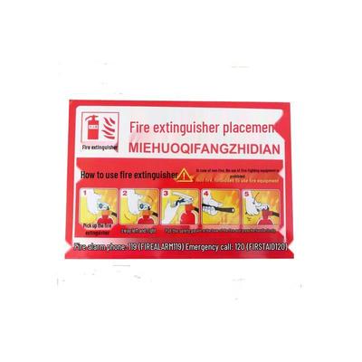 Milin Fire Extinguisher Sign
