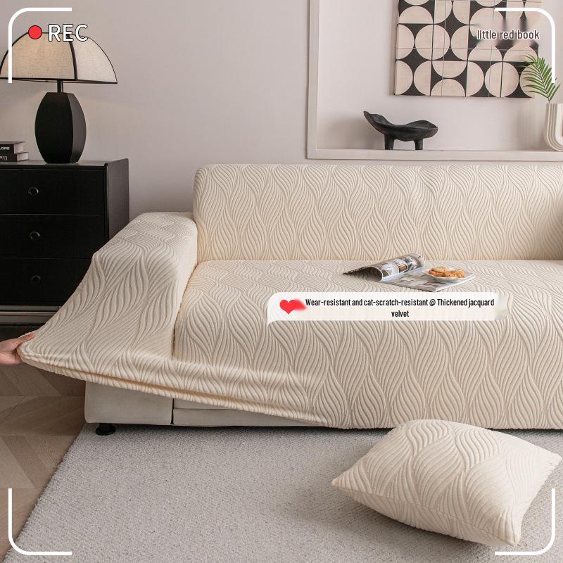 2026 Universal Anti-Slip Sofa Cover: Simple Style Full Protector for All-Purpose Use