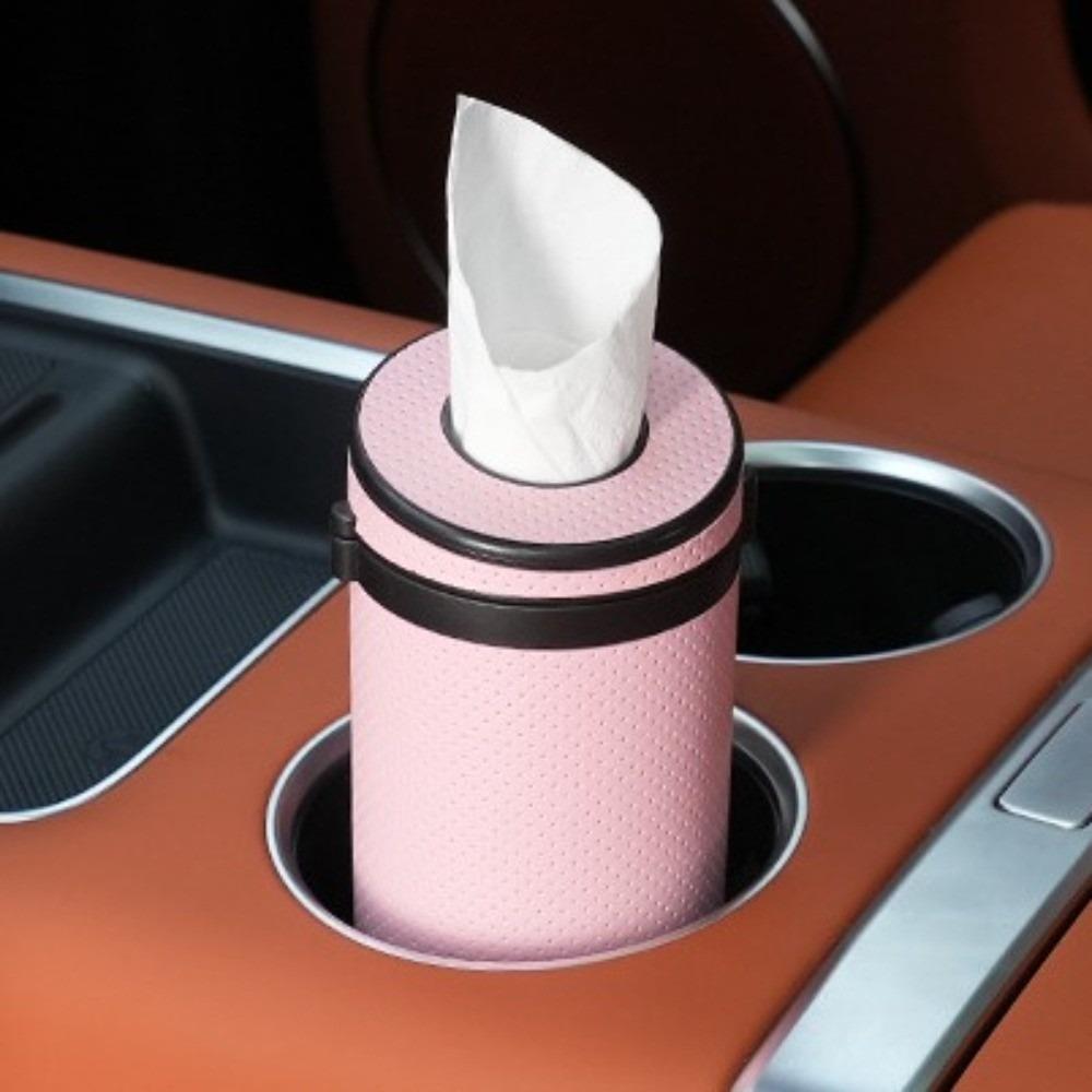 With Safety Breaker Multi-functional Car Tissue Box Car Tissue Tube Storage Bag Kitchens