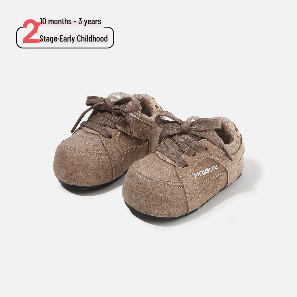 Spring Soft-Soled Non-Slip Baby Walker Shoes for Boys - Infant Toddler Pre-Walking Loafers