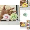 Cute Plush Squid Monster Keychain Adorable Stuffed Animal Bag Charm 8cm