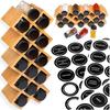 KOCHEN bamboo spice rack 18 jars