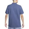 Nike Sportswear Classic Soft Comfortable Solid Color Short Sleeve Polo Shirt Men Tops Diffused-Blue CJ4456-491