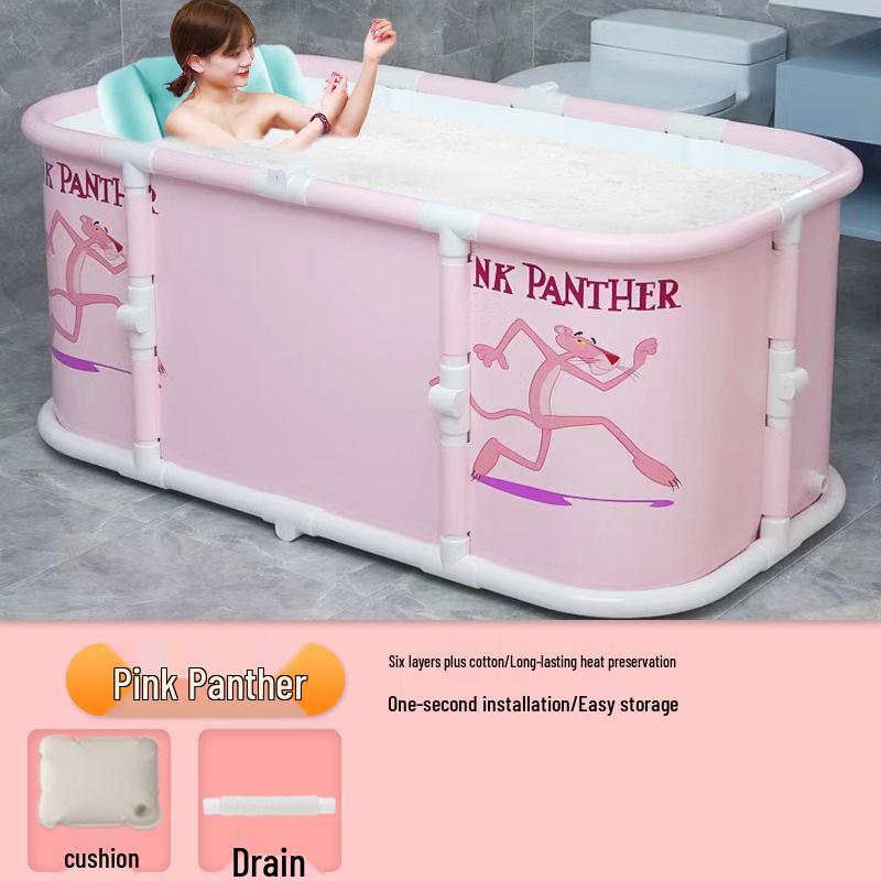 Folding Heated Bubble Bath Tub for Adults & Children