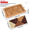 Silicone Chocolate Mold Bonbons Buttercream Confectionery Candy Bar Mould Cake Decorating Tools Kitchen Baking Supplies