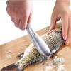 Stainless Steel Fish Scale Cleaner Scraper Fish Scale Peeler Remover Tool Fishes Skin Steel Fish Shaver Remover Cleaning Brush CDN