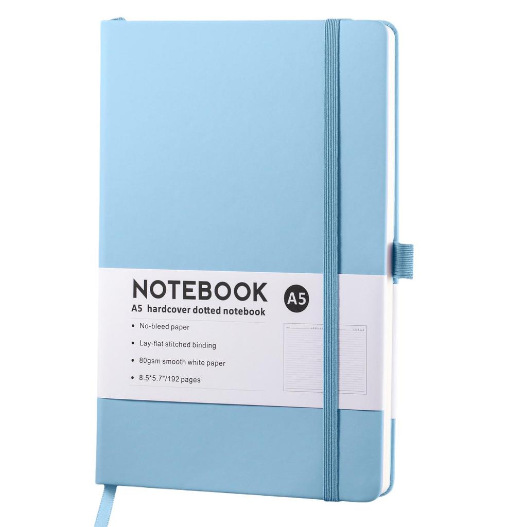 Creative A5 Business Notebook with Elastic Band - Thick & Simple Student Diary