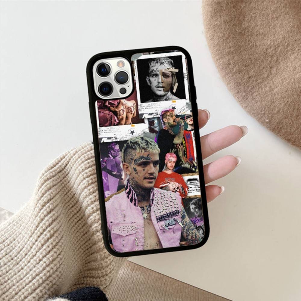 Sänger L-Lil P-Peeps Handyhülle Für IPhone 17 16 15 14 13 12 11 Pro Max Plus MiNi 17Air PC+TPU Rüstungsabdeckung