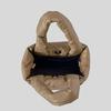 Fashion Large Tote Puffer Shoulder Bag Stylish and Spacious Handbag for Women