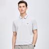 SEPTWOLVES Men's Skin-Friendly Breathable Mulberry Silk Blend Short-Sleeve Polo Shirt