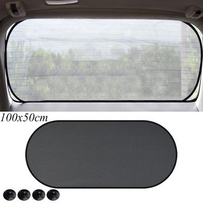 New Shield  Auto Rear Window Visor Mesh Car Sunshade Sun Shade Cover