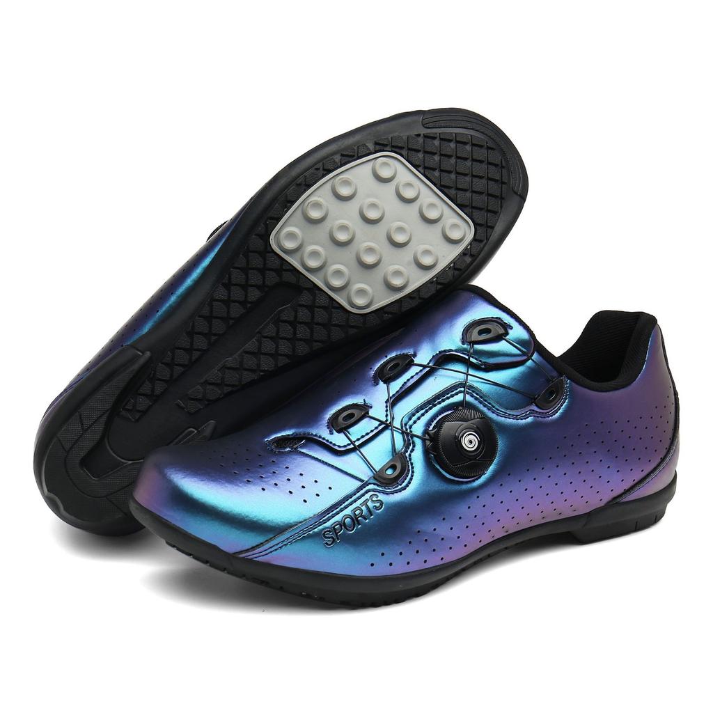 Summer and Autumn Outdoor Road Mountain Rubber Locked Bicycle Unlocked Hard Sole Spinning Shoes