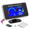 Customized 0-190 Ohm Fuel Float Level Sensor 100-500mm 2 IN 1 LCD Gauge Fuel Level Meter+Voltmeter for Auto Car Truck 12V 24V