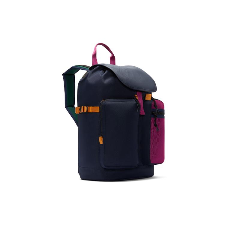 New Converse Polyester Backpack Regular Unisex Midnight Blue 10019892-A02