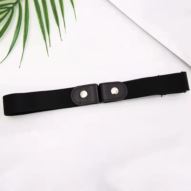 

Регульований невидимий безшовний ремінь - еластичний пояс для жінок і чоловіків 60-100CM чорний