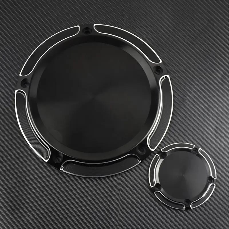 Motorcycle 5 Holes Derby Clutch Timing Timer Cover Engine Covers For Harley Dyna Touring Softail Electra Glide FLHR FXD 99-2017