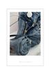 Women's High Waist American-Style Retro Flared Jeans - Elastic Slim Straight Horseshoe Trousers with Raw Edge Finish