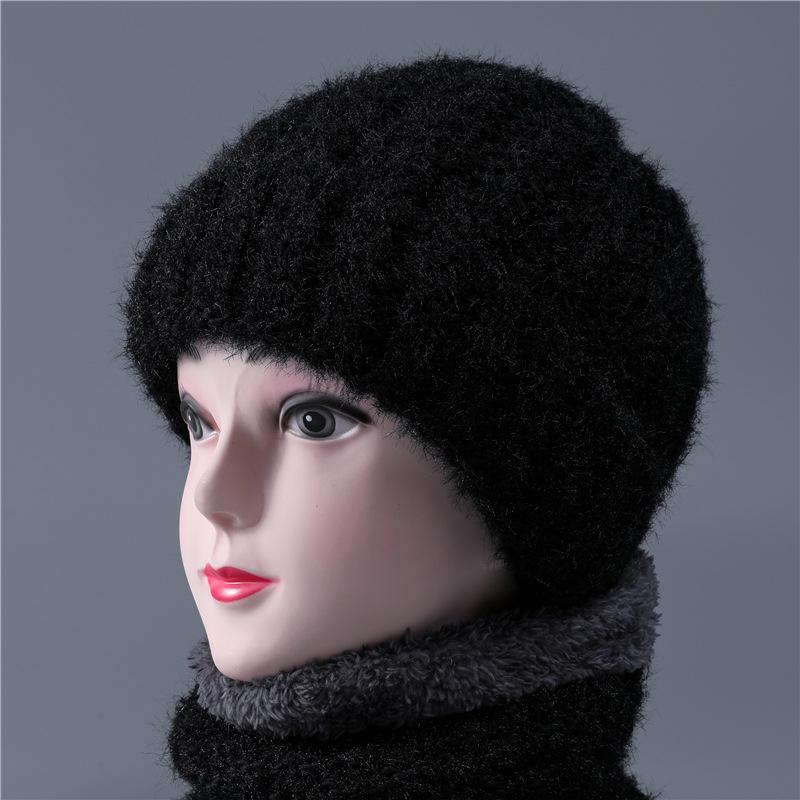 

Шапка Женская Зимняя Шапка Зимняя Теплая Вязаная Теплая Шерстяная Шапка one size elastic