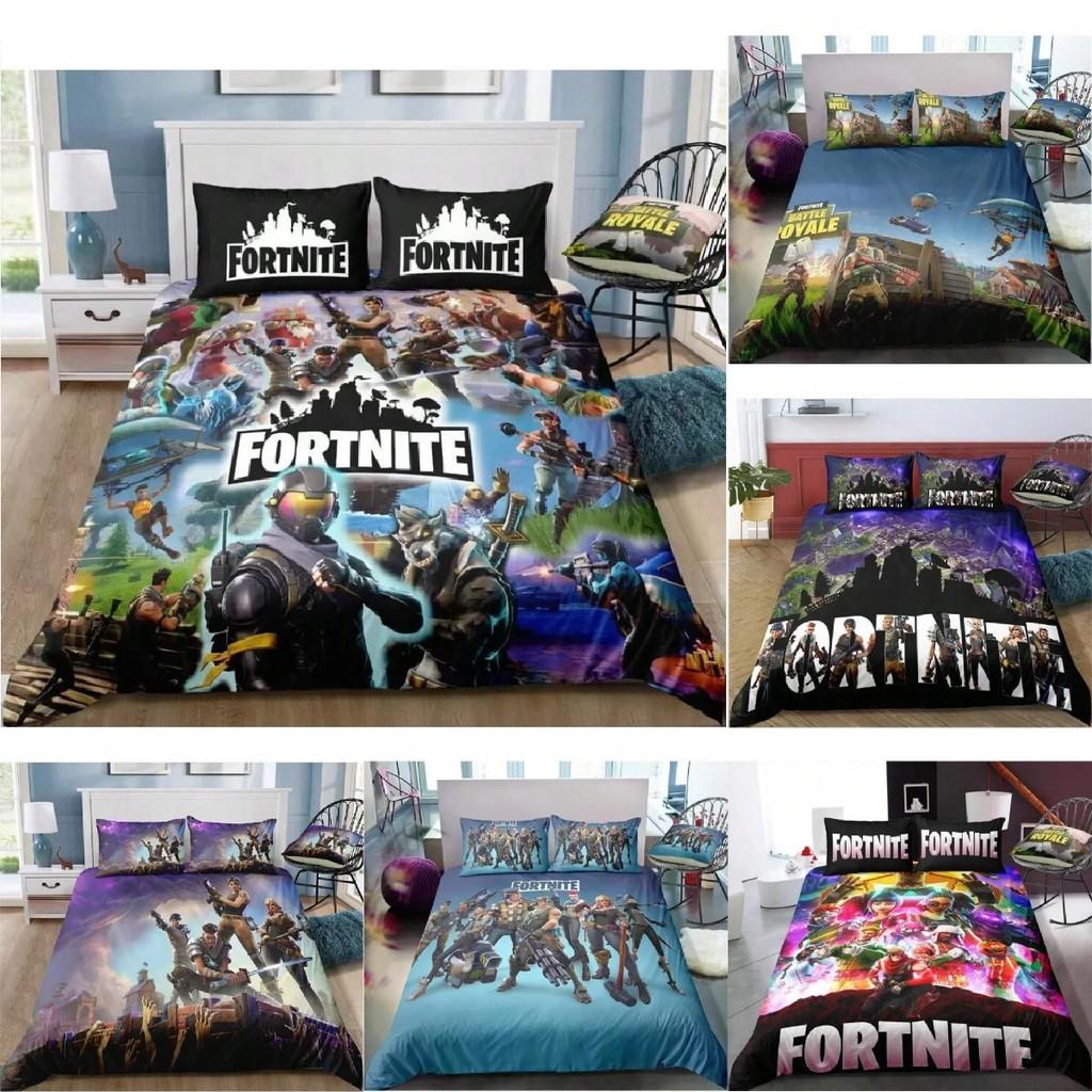 Quilt Suit Bedding Cover 3d Printed Bedroom Bed Cover Bedclothes Set