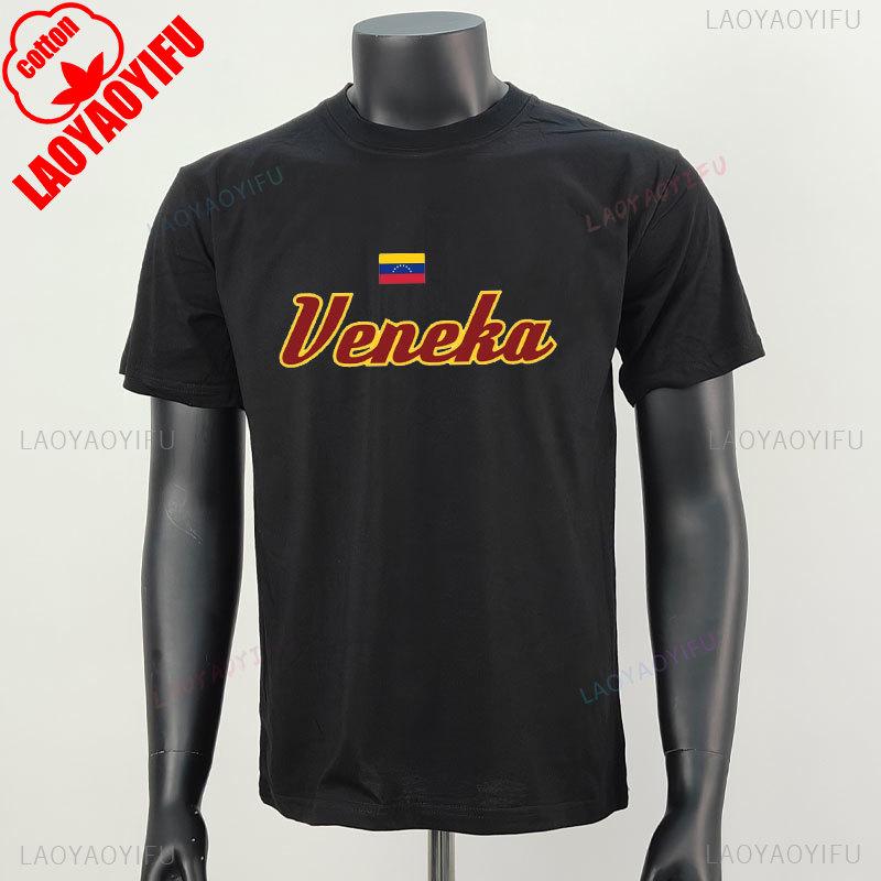 2026 New Venezuela Flag Shirts Latina Heritage Tee Christmas Gift Idea Venezuelans Vintage Streetwear Oneck Soft Shortsleeve