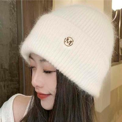 Beanie Trendy Solid Color Knit Hats Warm Hats For Women Daily Use Autumn & Winter